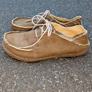 Olukai Ohana canvas lace up shoes (EUC)
